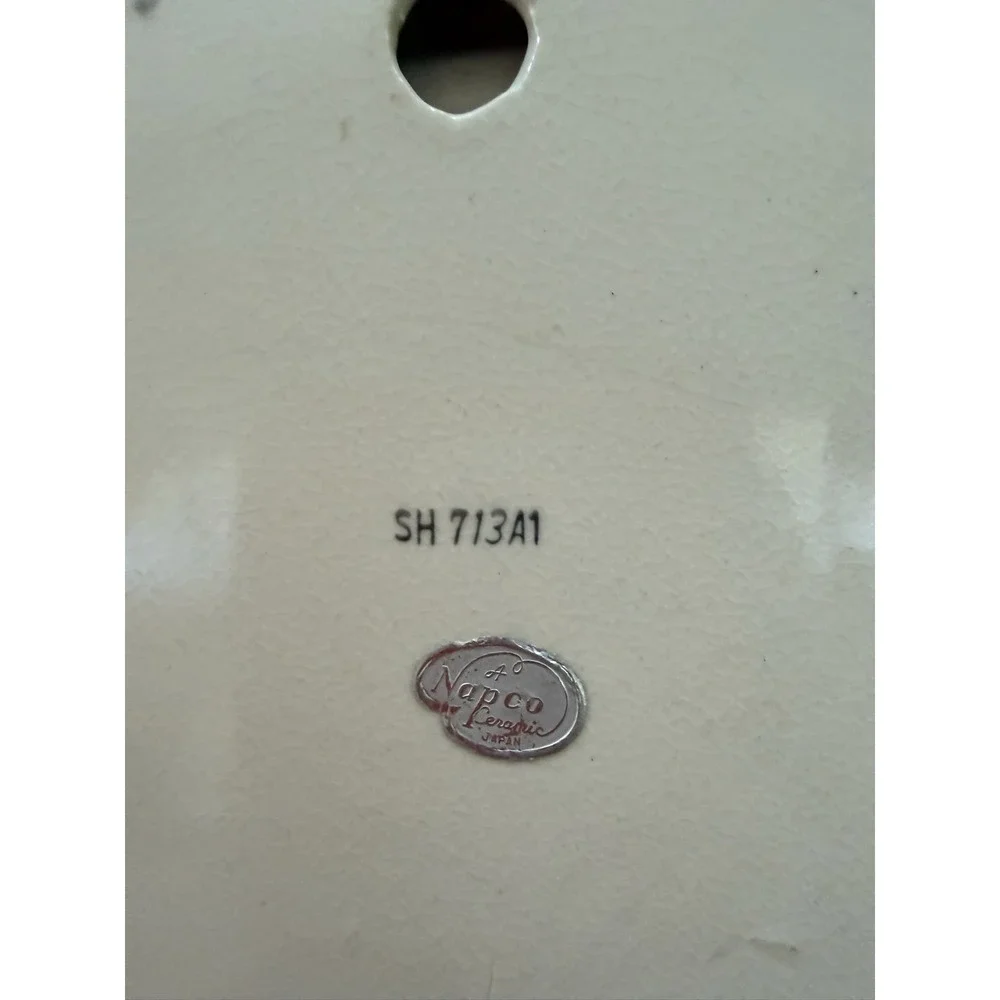Napco Wall Plaques Brown Hummel Style Ceramic Relief Set of 2 5.25x4in